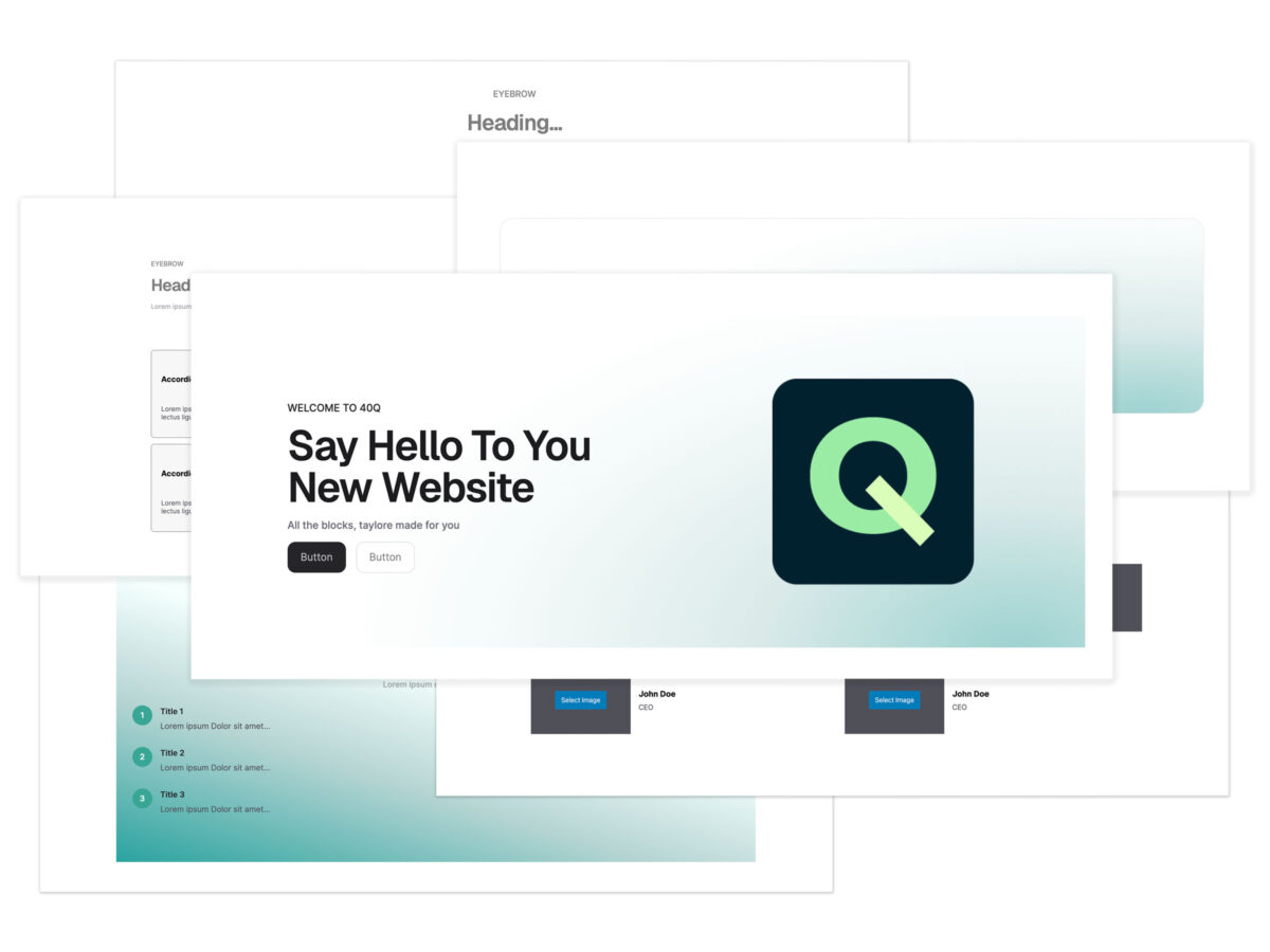Marketing team using a WordPress back office to manage pages and content workflows